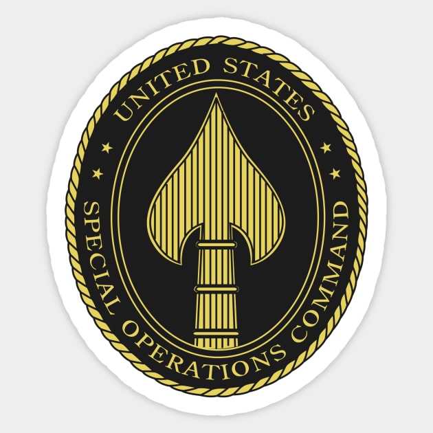 U.S. Special Operations Command Sticker by LostHose